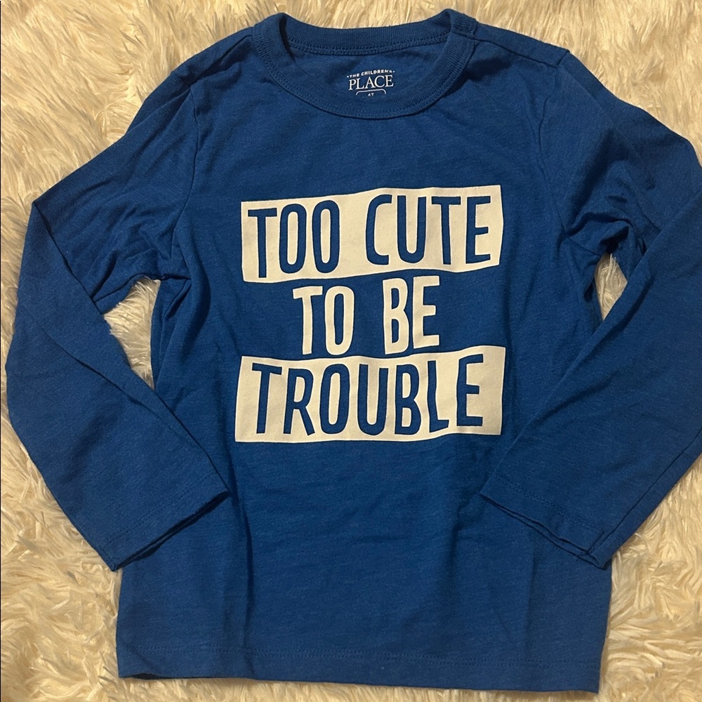 The Children's Place Navy Long Sleeve Tee